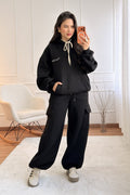 Calça jogger bolsos laterais LUMINA - lavishiochicCalçalumina