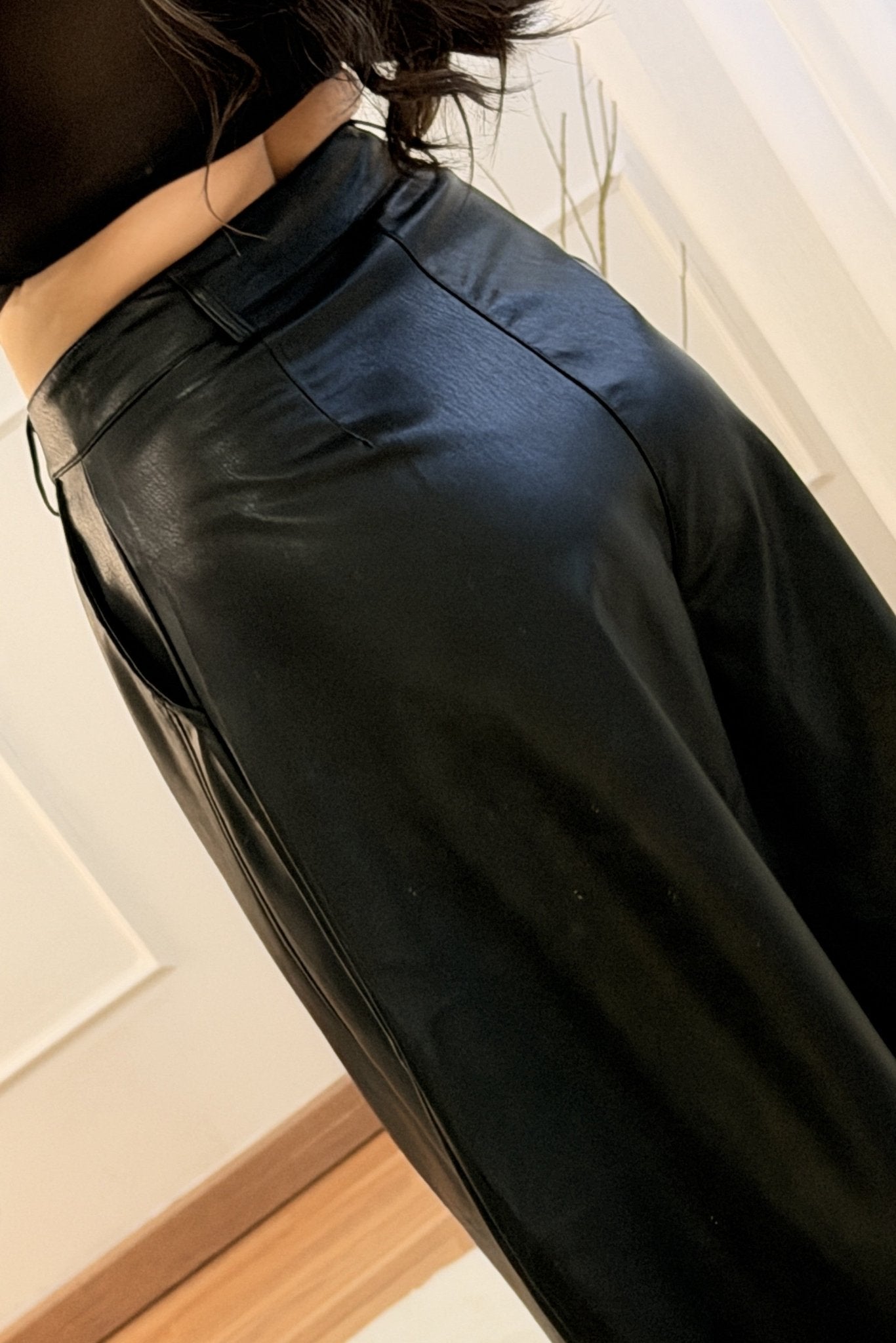 Calça largas em polipela MOCHY - lavishiochicCalçaMochy