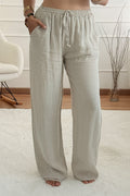 Calça leveza e estilo 100%linho - lavishiochicCalçalavishiochic