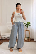 Calça pantalona xadrez vichy - lavishiochicCalçalavishiochic