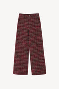 Calça wide leg em tweed multicolorido LUMINA - lavishiochicCalçaslumina