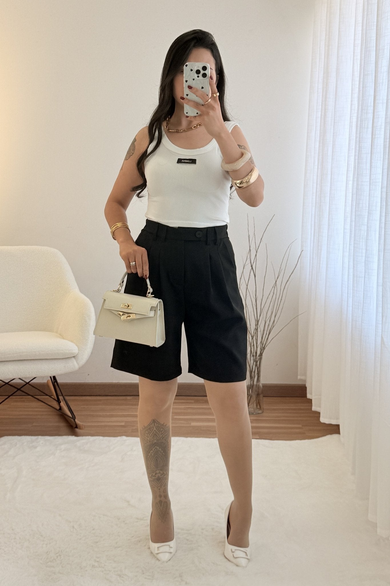 Calção alfaiataria MOCHY - lavishiochiccalçõesMochy