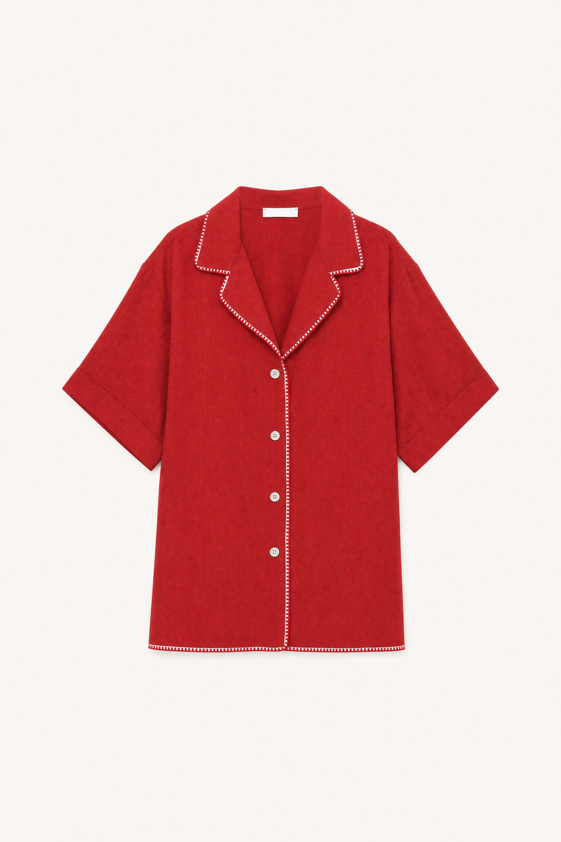 Camisa oversize em mistura de linho LUMINA