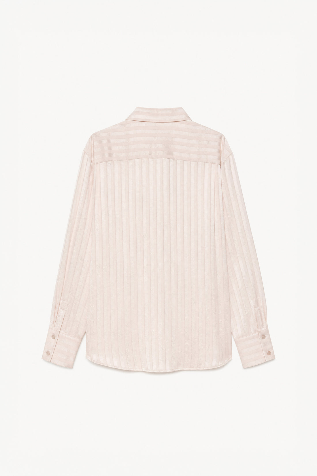 Camisa com padrão às riscas LUMINA