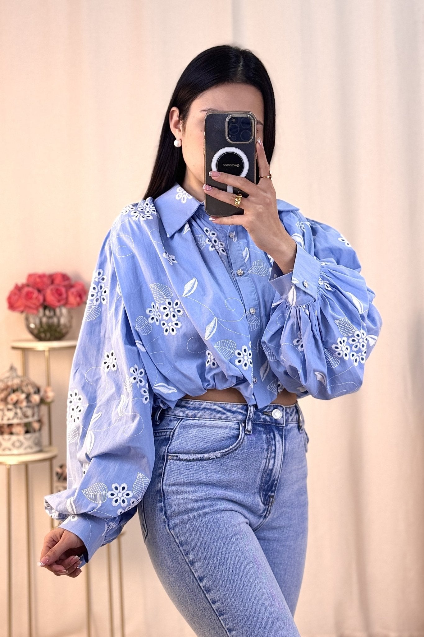 Camisa Azaka - lavishiochiccamisaAZAKA