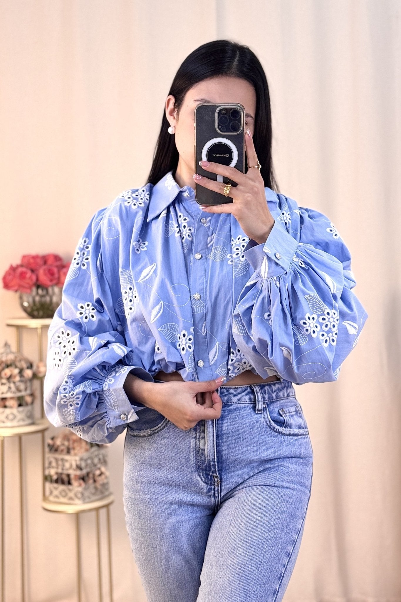 Camisa Azaka - lavishiochiccamisaAZAKA