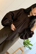 Camisa com detalhe no pescoço – ELLI WHITE - lavishiochiccamisaELLI WHITE