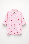 Camisa de ganga com bolinhas LUMINA - lavishiochiccamisalumina