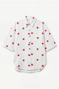 Camisa de ganga com bolinhas LUMINA - lavishiochiccamisalumina