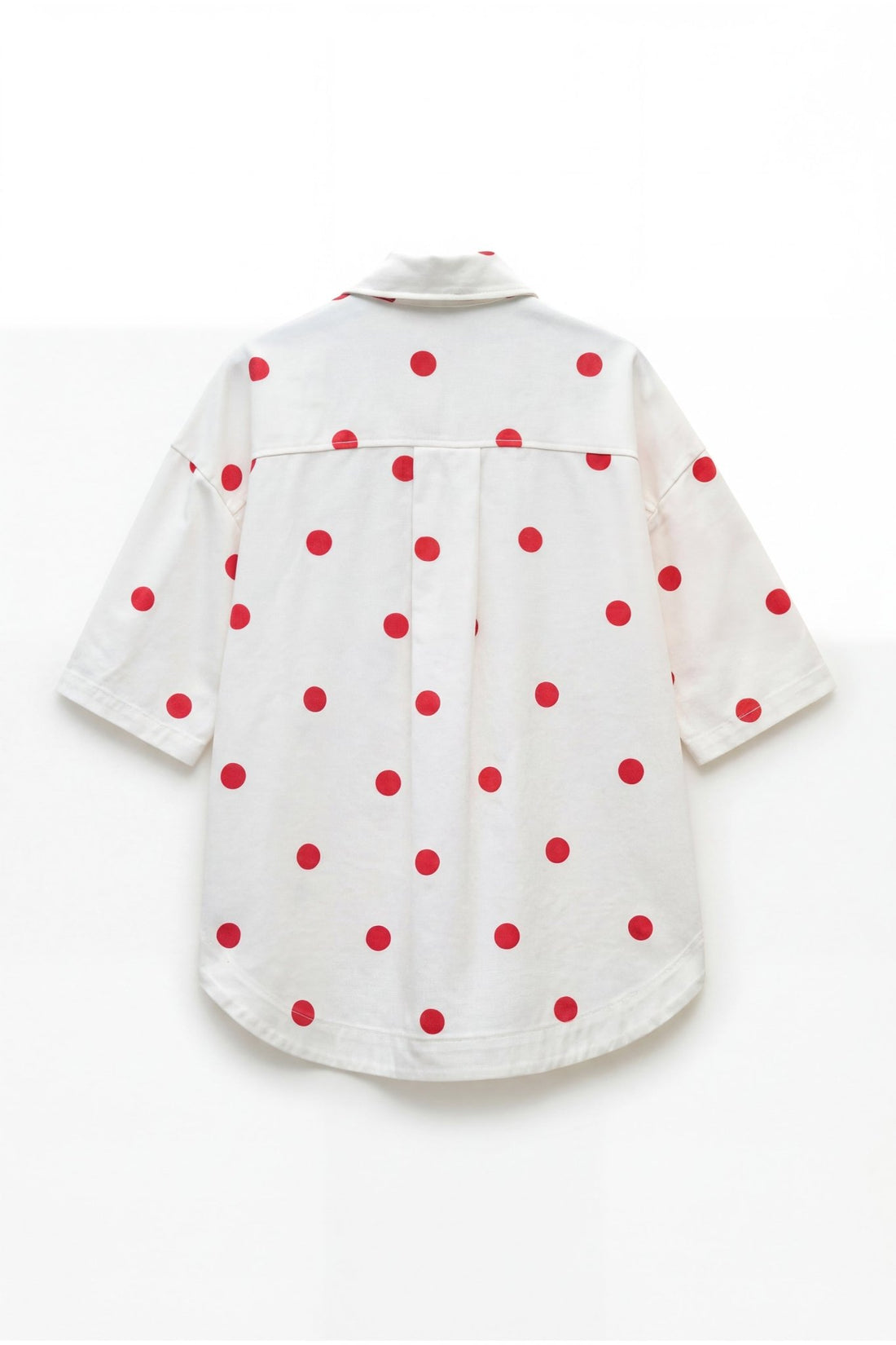 Camisa de ganga com bolinhas LUMINA - lavishiochiccamisalumina