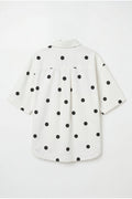 Camisa de ganga com bolinhas LUMINA - lavishiochiccamisalumina