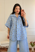 Camisa estampado de cães - lavishiochiccamisalavishiochic