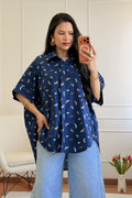 Camisa estampado de cães - lavishiochiccamisalavishiochic