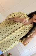 Camisa Oversize com Estampa de bolinha - lavishiochiccamisalavishiochic