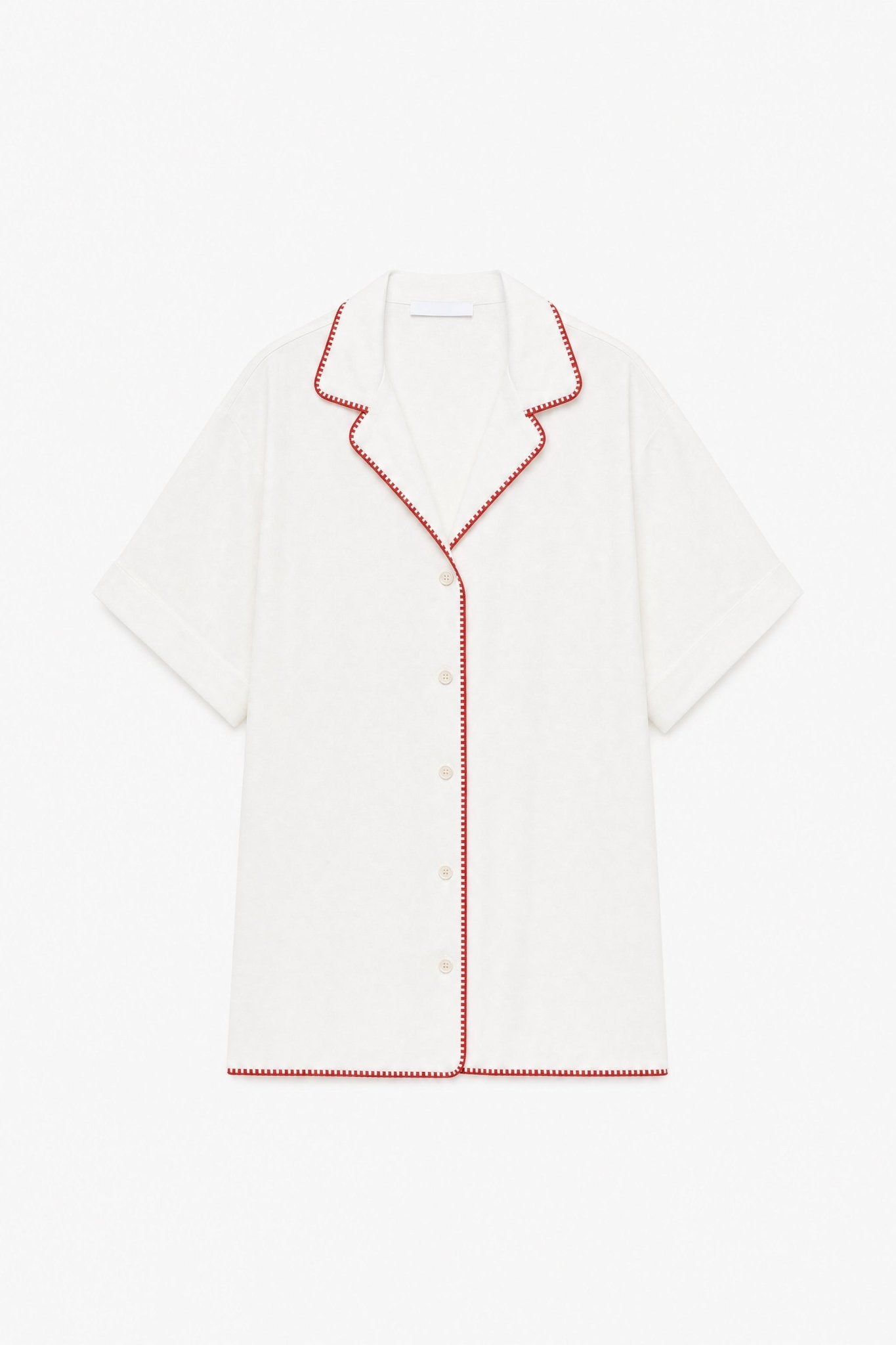 Camisa oversize em mistura de linho LUMINA - lavishiochiccamisalumina