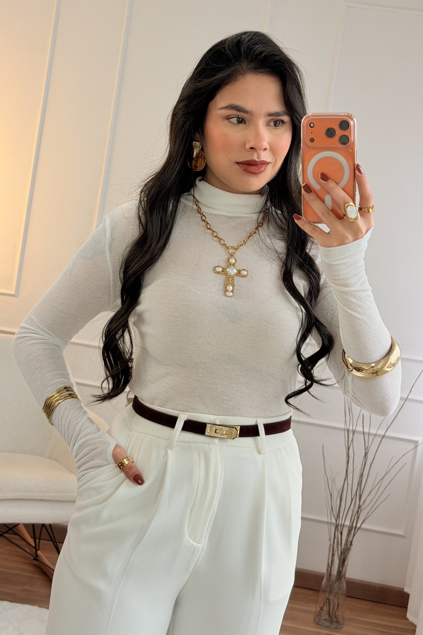 Camisola 100% algodão MOCHY - lavishiochiccamisolaMochy