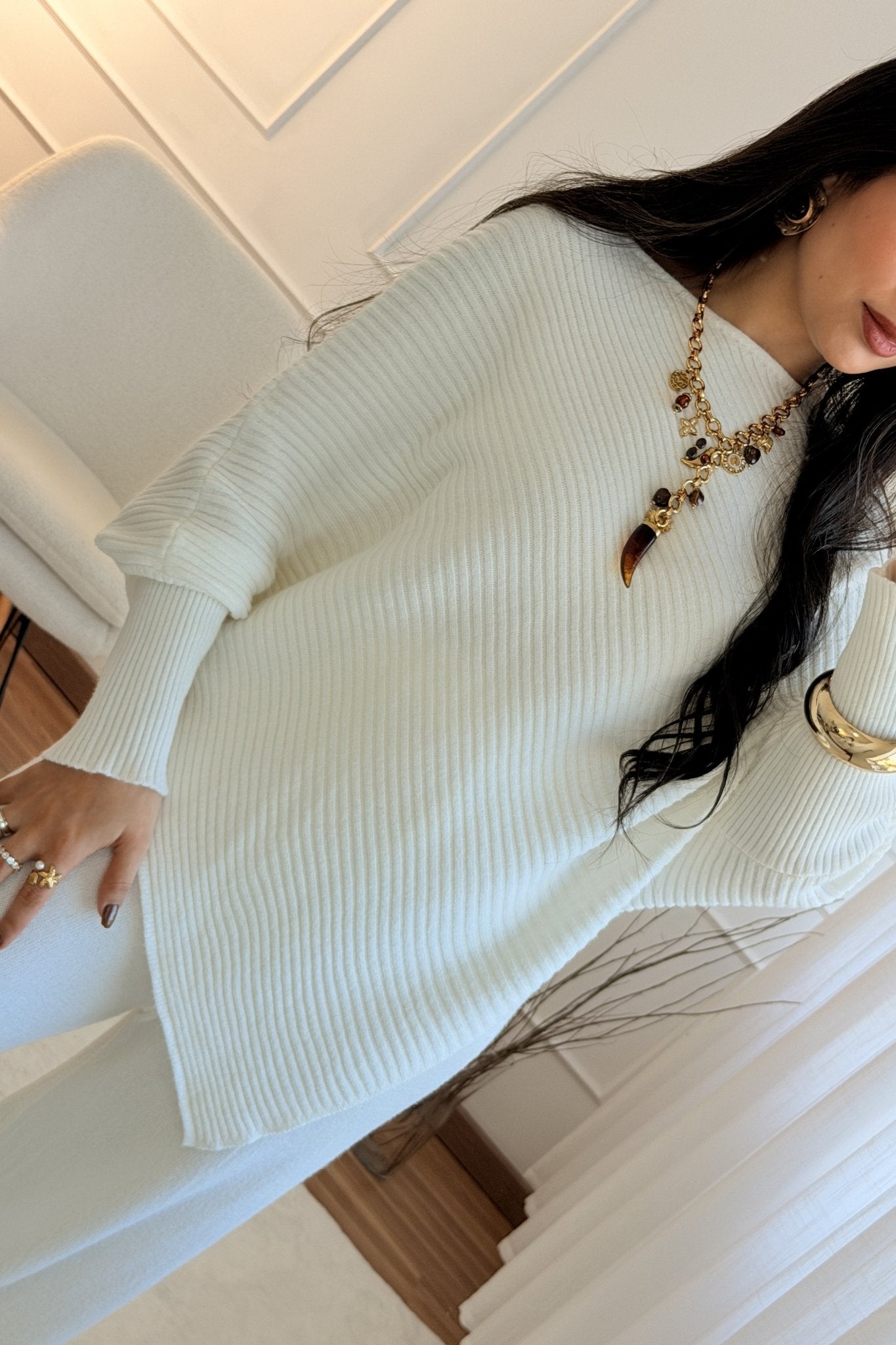 Camisola assimétrica - lavishiochiccamisolalavishiochic
