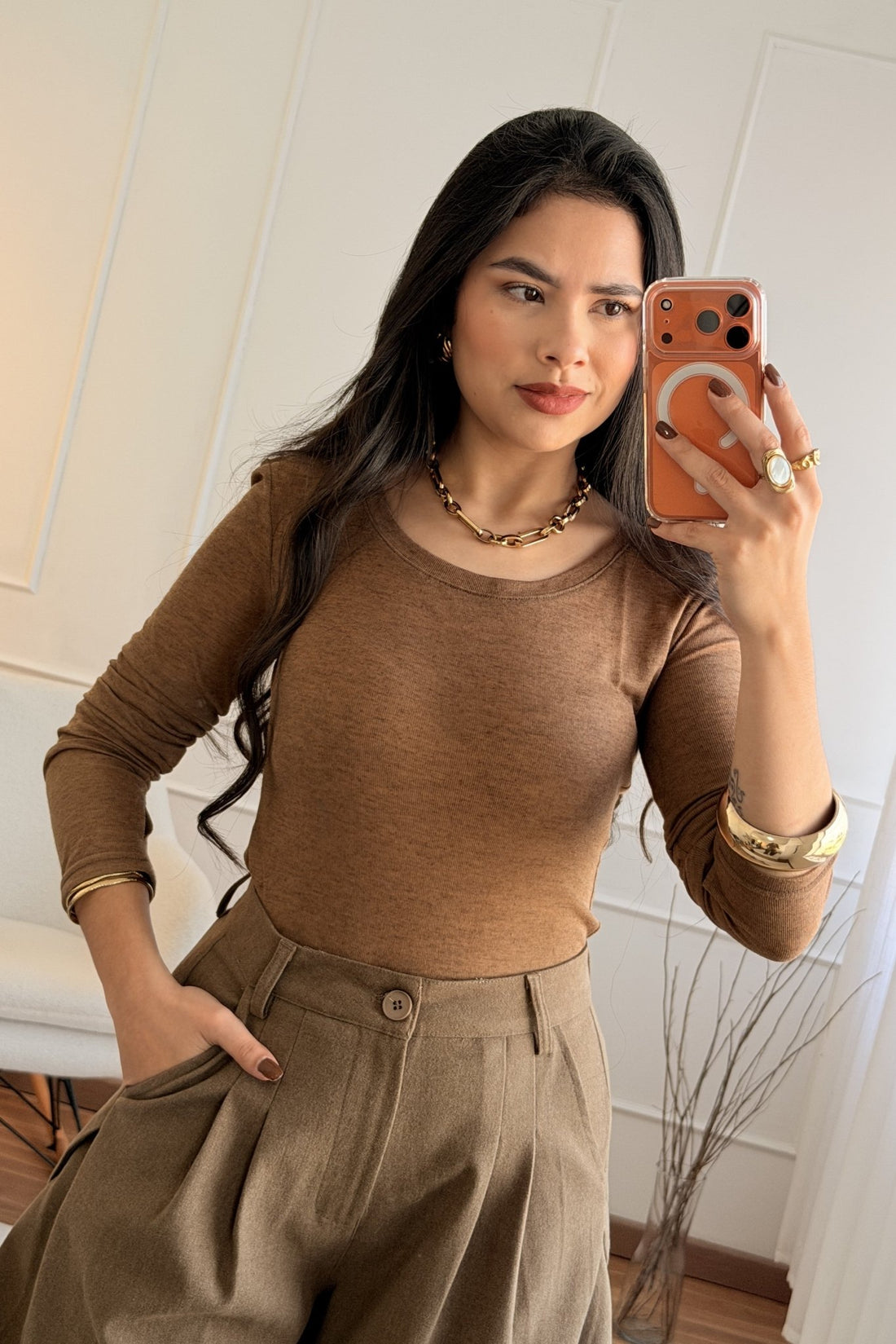 Camisola de algodão MOCHY - lavishiochiccamisolaMochy