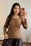Camisola de algodão MOCHY - lavishiochiccamisolaMochy