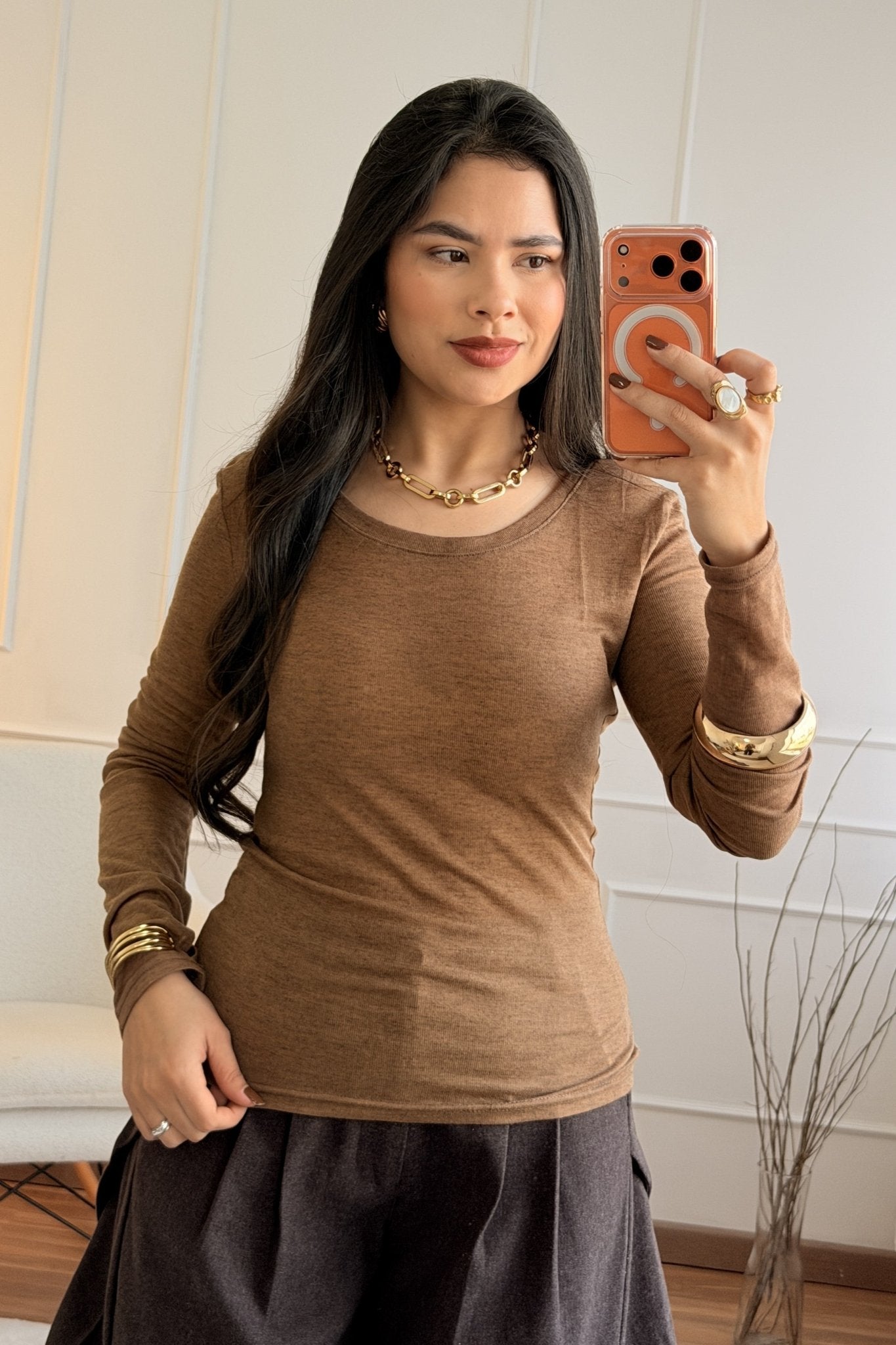 Camisola de algodão MOCHY - lavishiochiccamisolaMochy