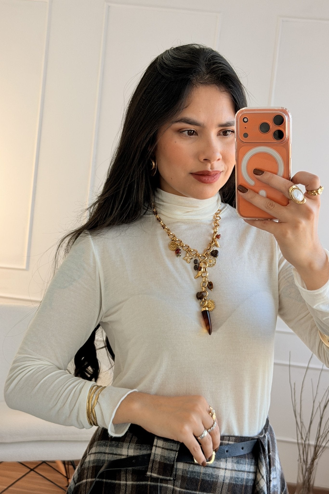 Camisola de gola alta - lavishiochiccamisolalavishiochic