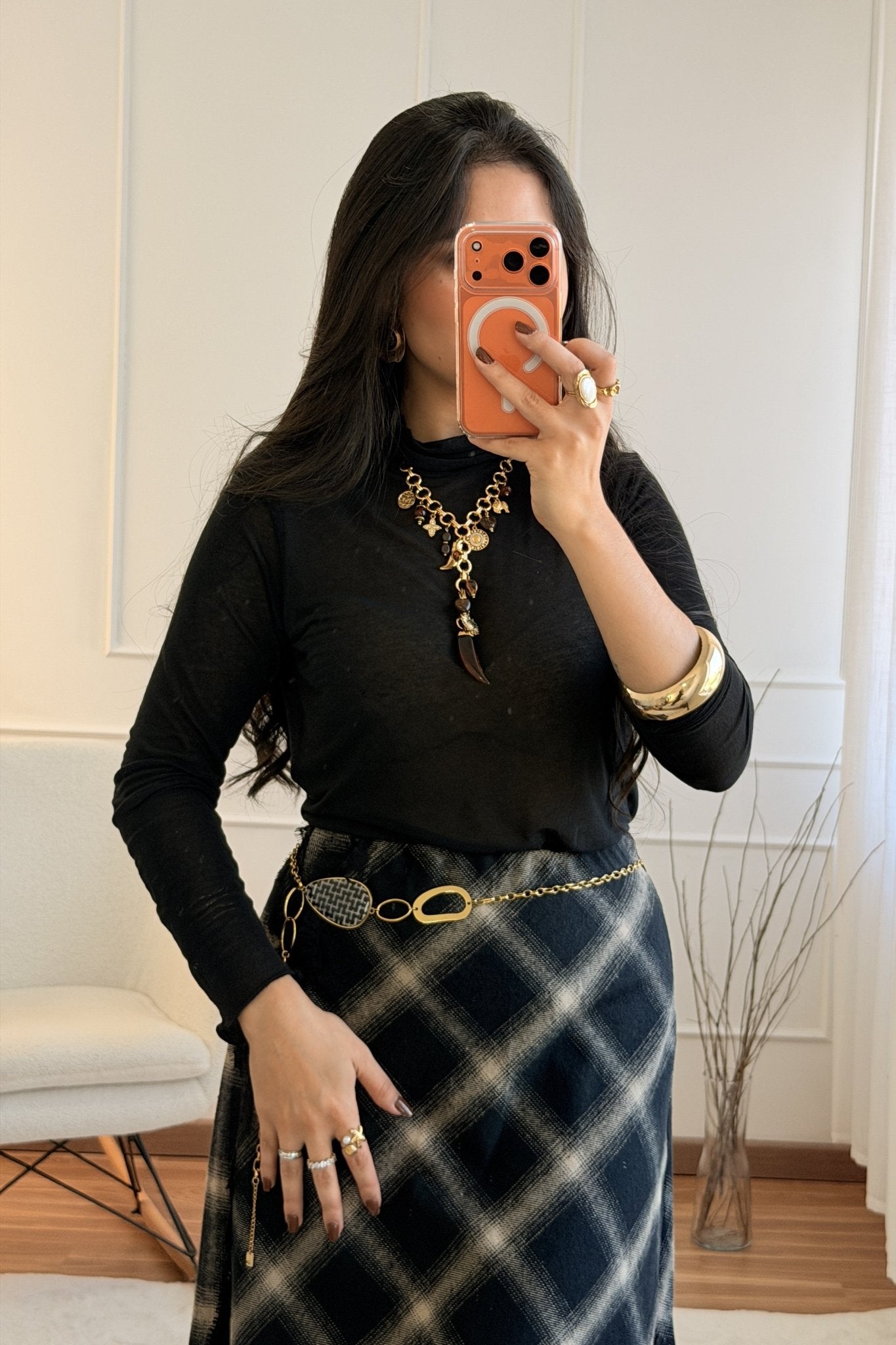 Camisola de gola alta - lavishiochiccamisolalavishiochic