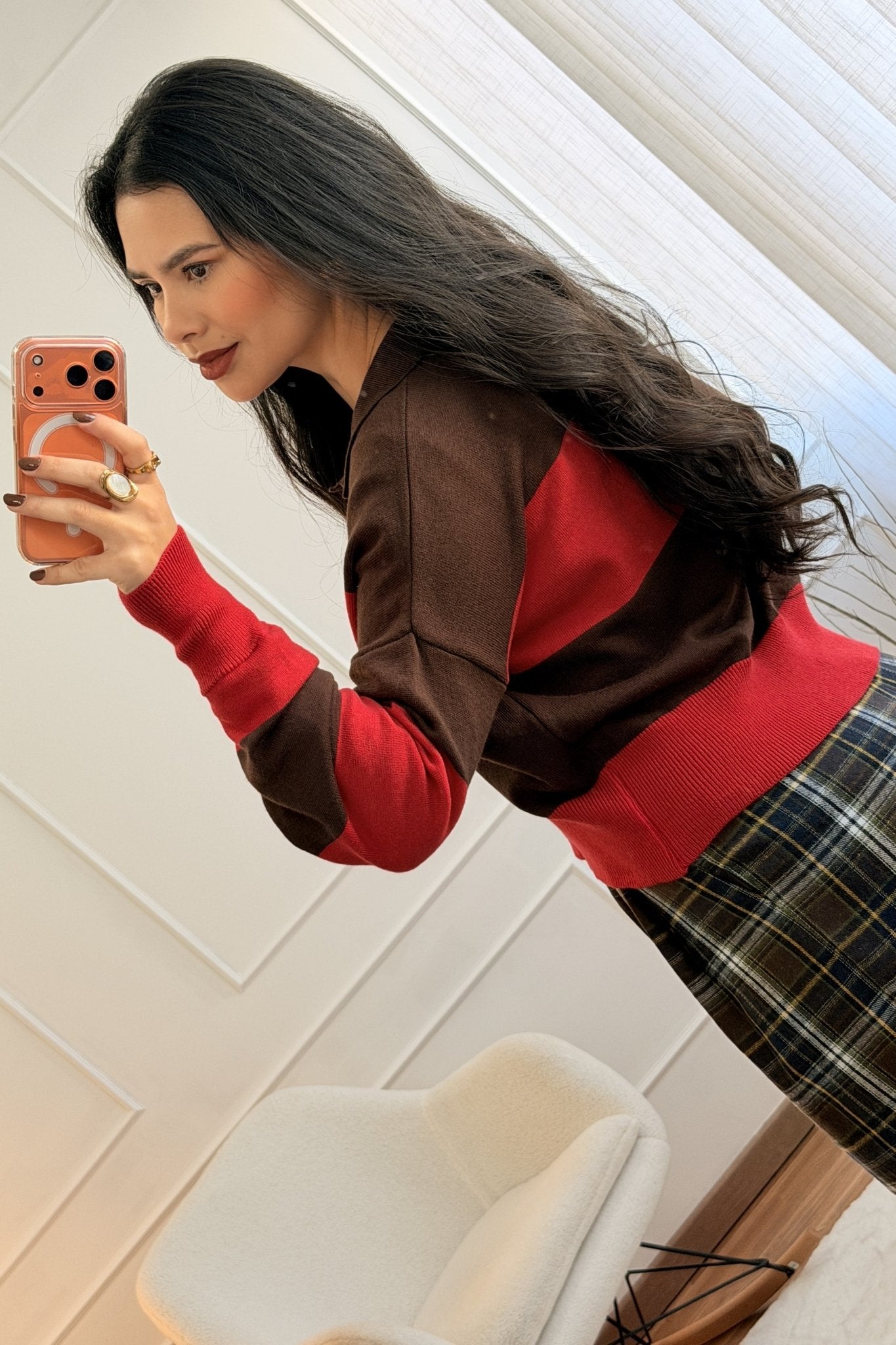 Camisola de Malha Bicolor - lavishiochiccamisolalavishiochic