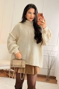 Camisola de malha oversize - lavishiochiccamisolalavishiochic