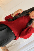 Camisola de malha oversize - lavishiochiccamisolalavishiochic