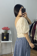 Camisola ELLI WHITE - lavishiochiccamisolaELLI WHITE