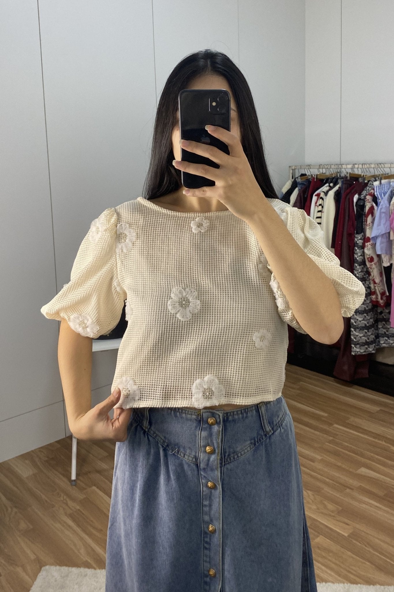 Camisola ELLI WHITE - lavishiochiccamisolaELLI WHITE