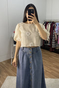 Camisola ELLI WHITE - lavishiochiccamisolaELLI WHITE