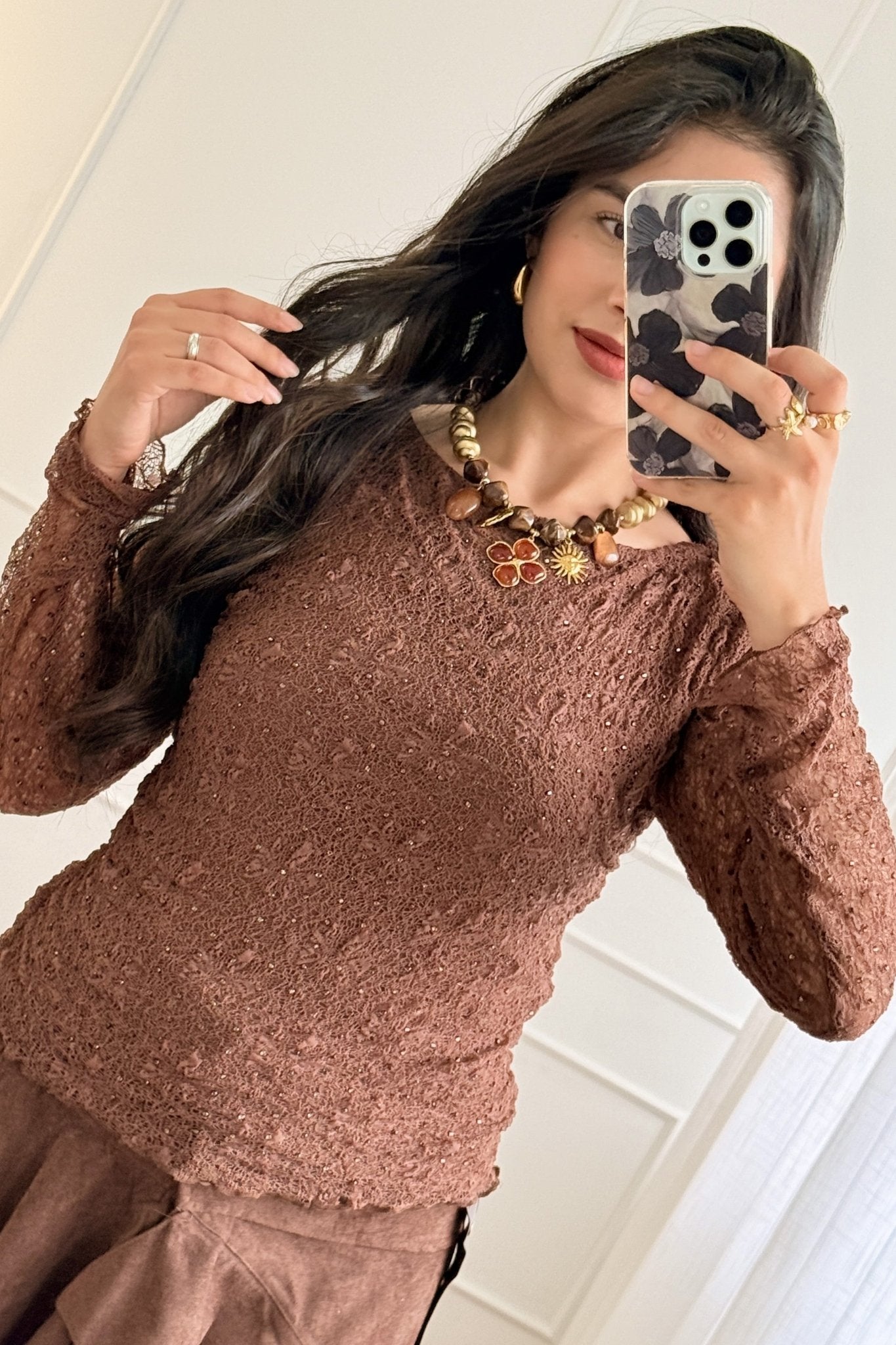 Camisola em renda - lavishiochiccamisolalavishiochic