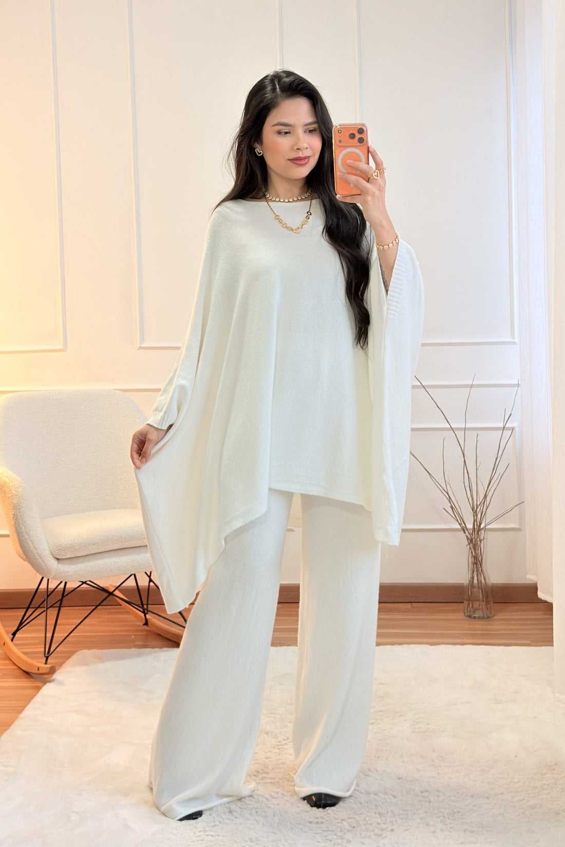 Camisola oversize em malha - lavishiochiccamisolalavishiochic