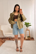 Casaco bomber com gola alta - lavishiochiccasacolavishiochic