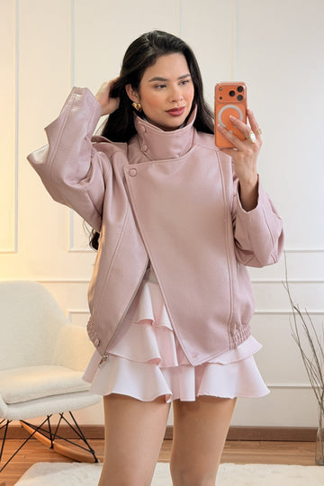 Casaco bomber com gola alta - lavishiochiccasacolavishiochic