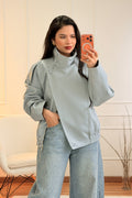 Casaco bomber com gola alta - lavishiochiccasacolavishiochic