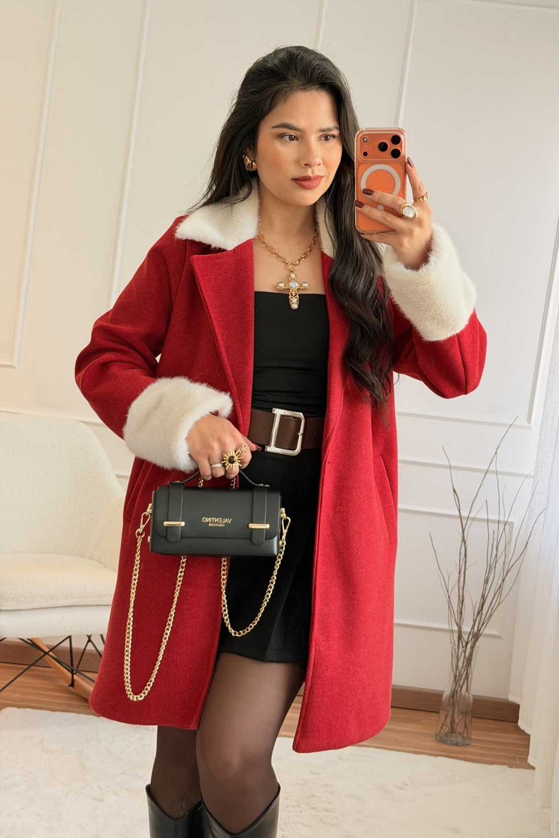 Casaco com Pêlo Sintético - lavishiochicvestidolavishiochic