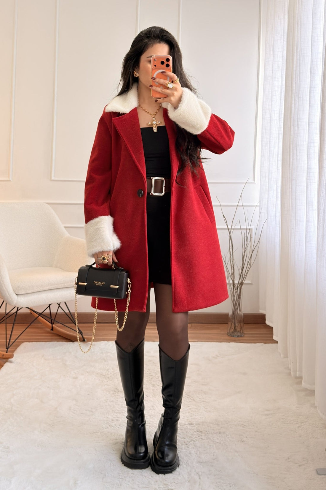 Casaco com Pêlo Sintético - lavishiochicvestidolavishiochic