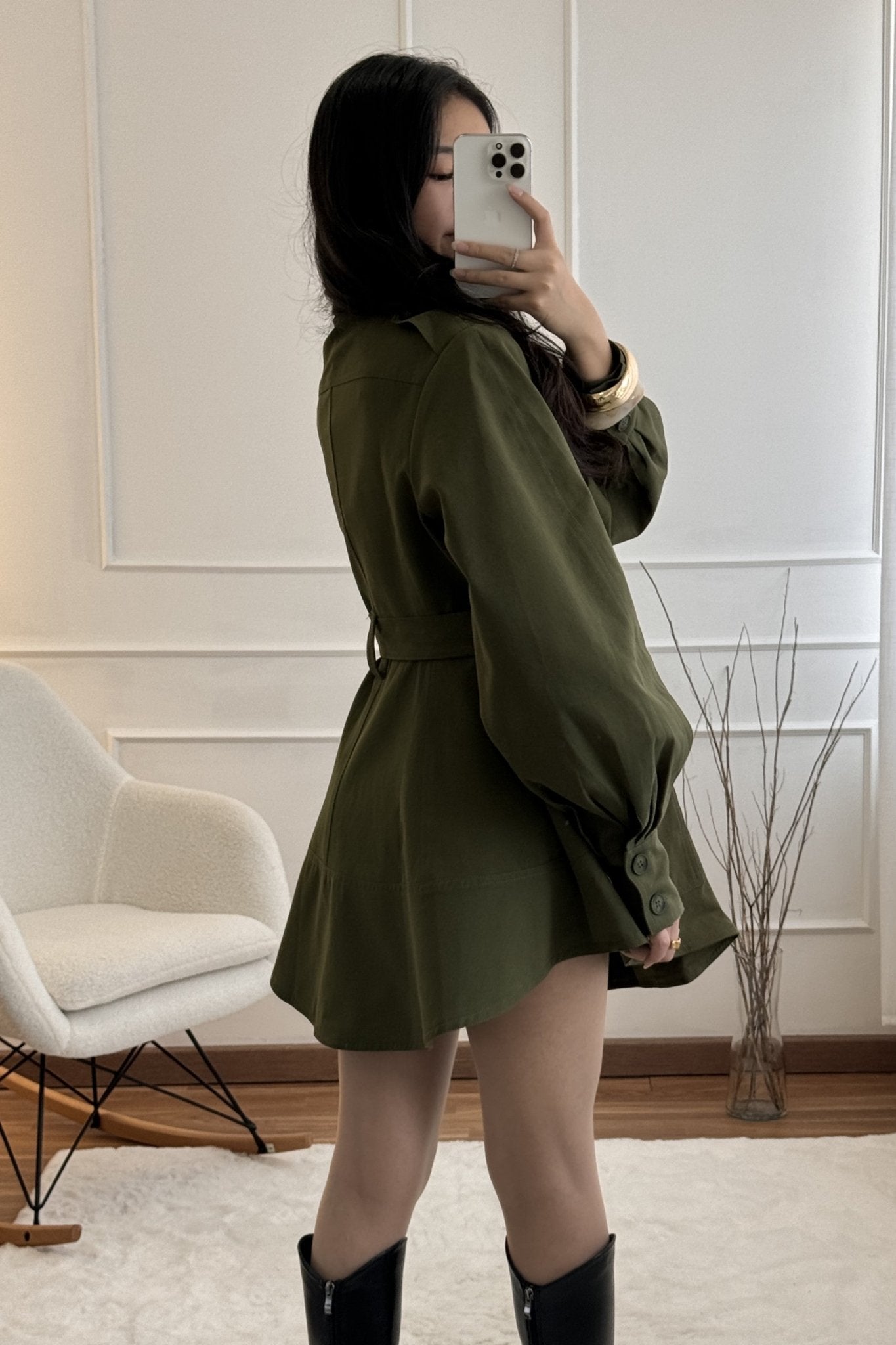 Casaco estilo utilitário MOCHY - lavishiochiccasacoMochy