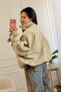 Casaco híbrido trench bomber MOCHY - lavishiochiccasacoMochy