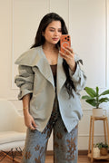 Casaco híbrido trench bomber MOCHY - lavishiochiccasacoMochy
