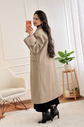 Casaco longo oversize lapela - lavishiochiccasacolavishiochic