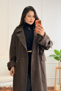 Casaco longo oversize lapela - lavishiochiccasacolavishiochic