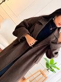 Casaco longo oversize lapela - lavishiochiccasacolavishiochic