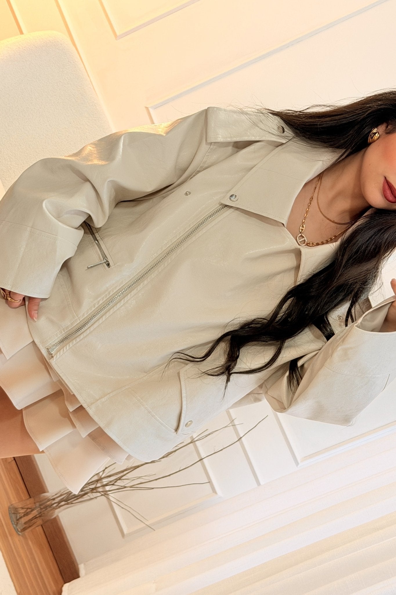 Casaco napa oversize MOCHY - lavishiochiccasacoMochy