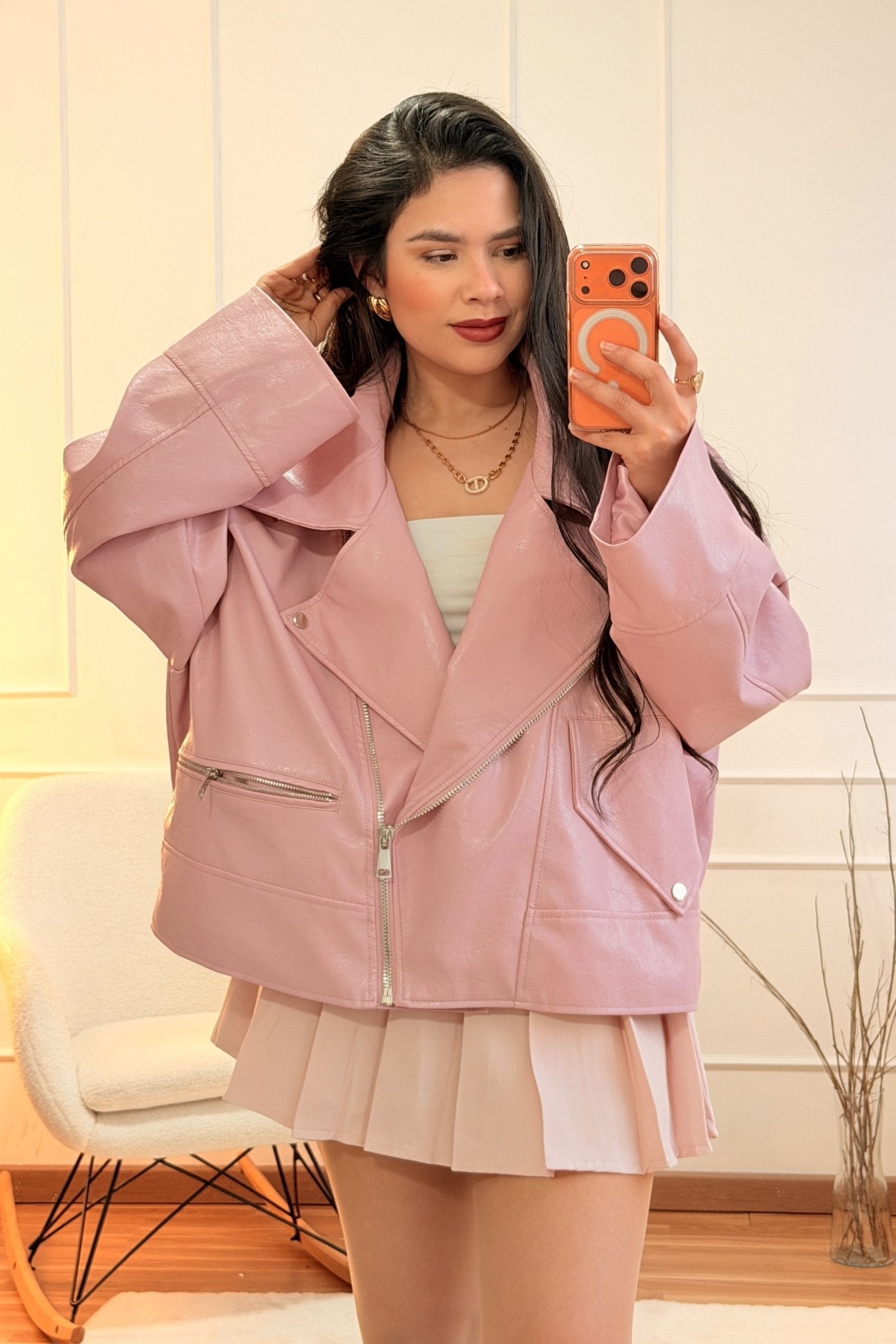 Casaco napa oversize MOCHY - lavishiochiccasacoMochy