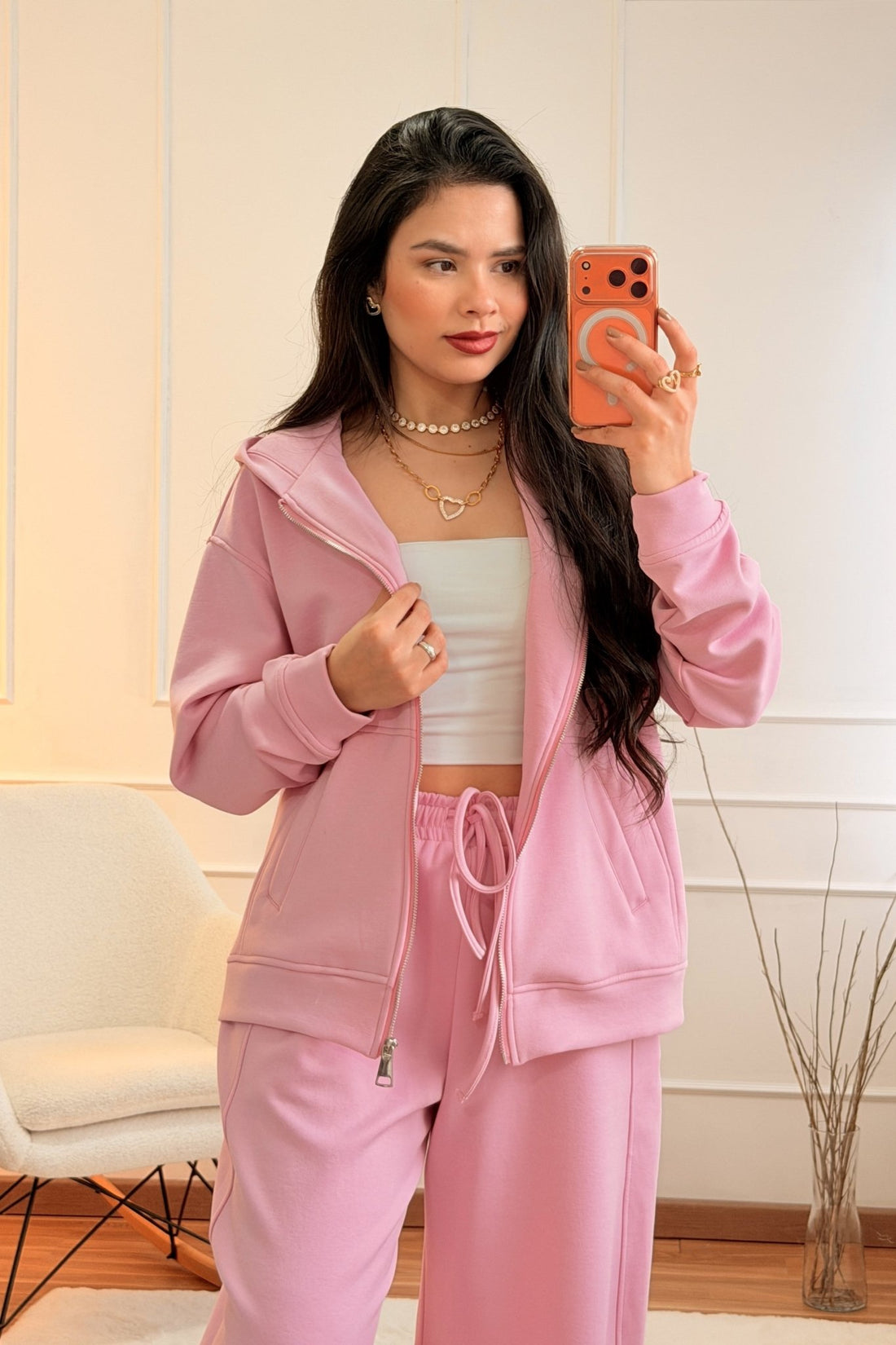 Casaco Versátil com Capuz LUMINA - lavishiochiccasacolumina