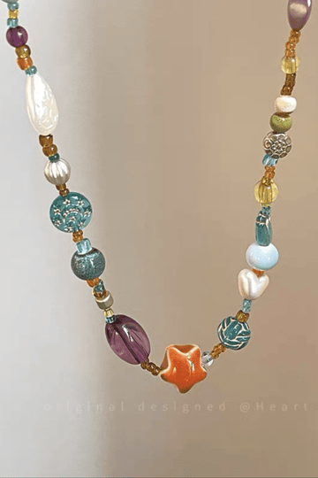 Colar Artesanal Colorido - lavishiochicColareslavishiochic