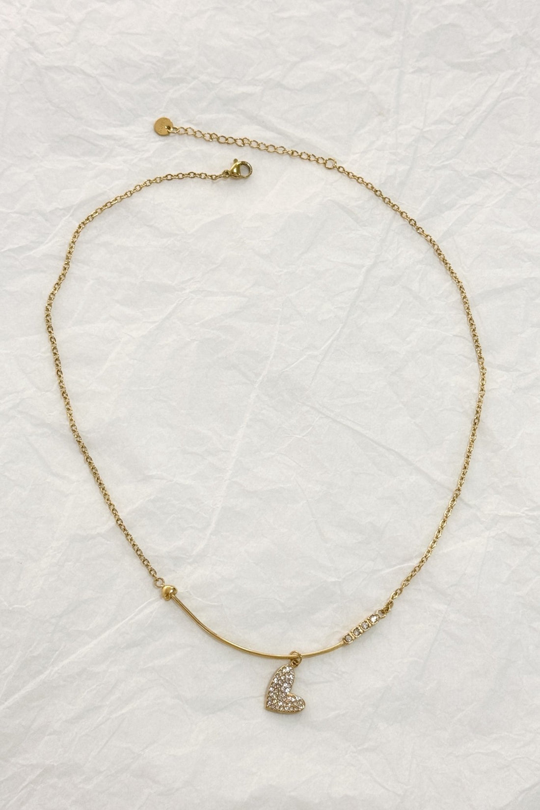 Colar Pendente de Coração em Aço - lavishiochicColareslavishiochic